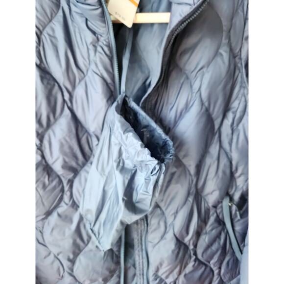 NWT 32 Degrees Women's Lightweight Down Packable Jacket Blue S - Picture 5 of 9